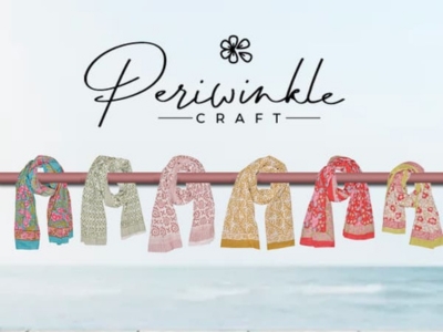 Periwinkle Craft hand block printed home decor store