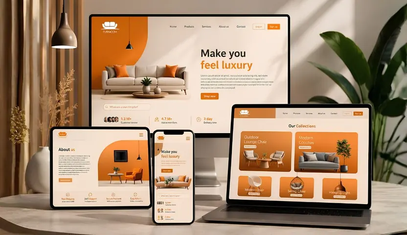Website design service preview by GIT Infosys Jaipur