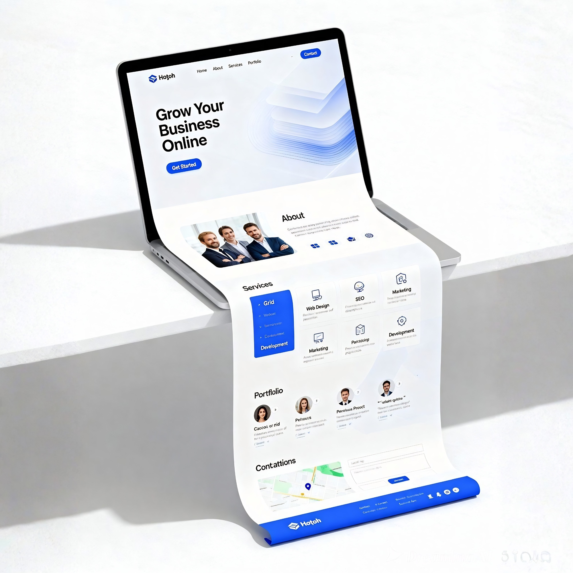 Website UI UX Design in Jaipur