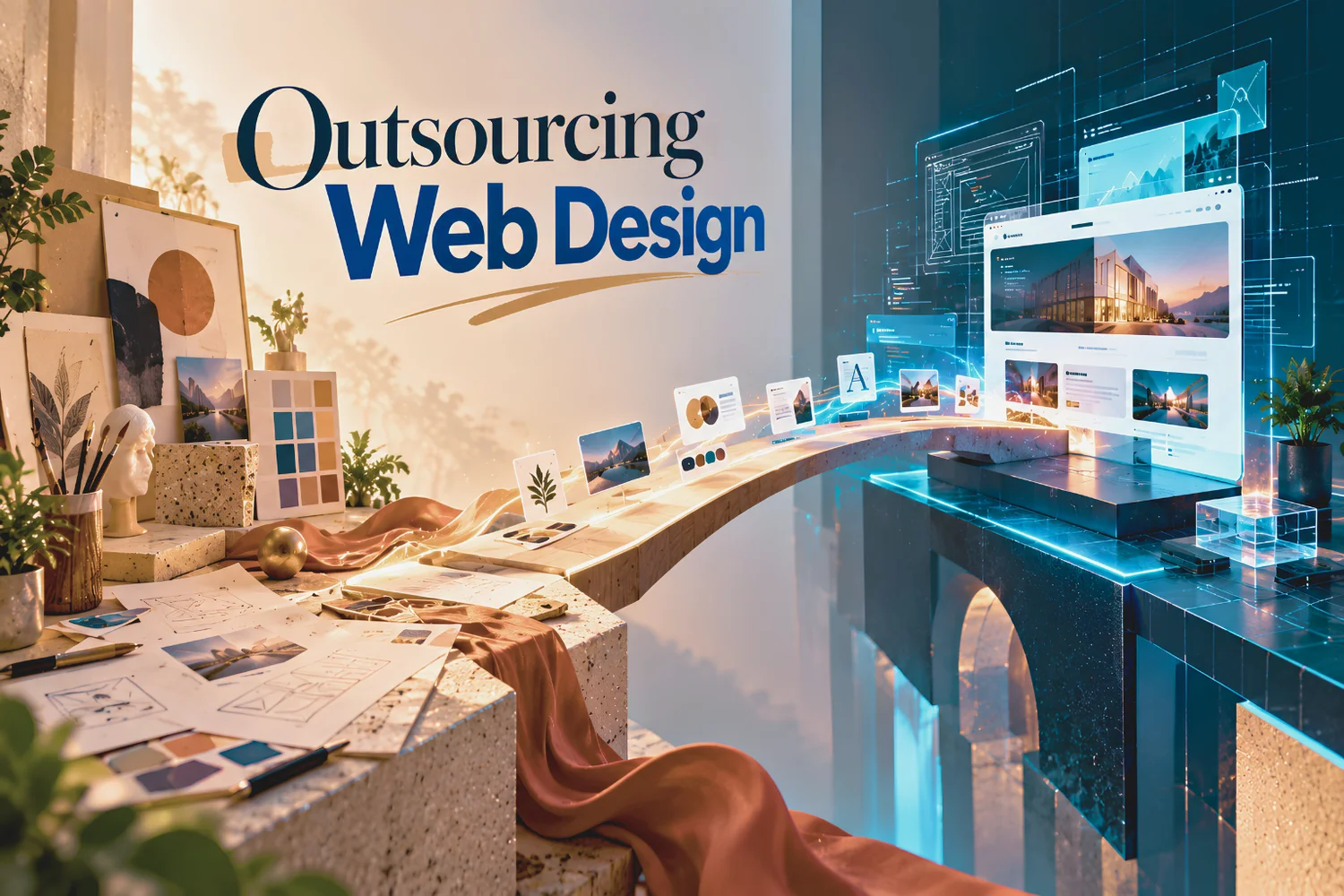 How to Outsource Web Design from the UK: Costs, Contracts and Time Zones