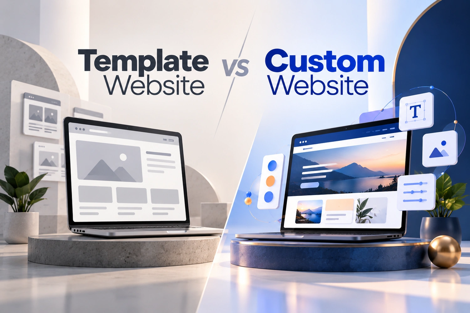 Template vs Custom Website: Which Is Right for Your Business?