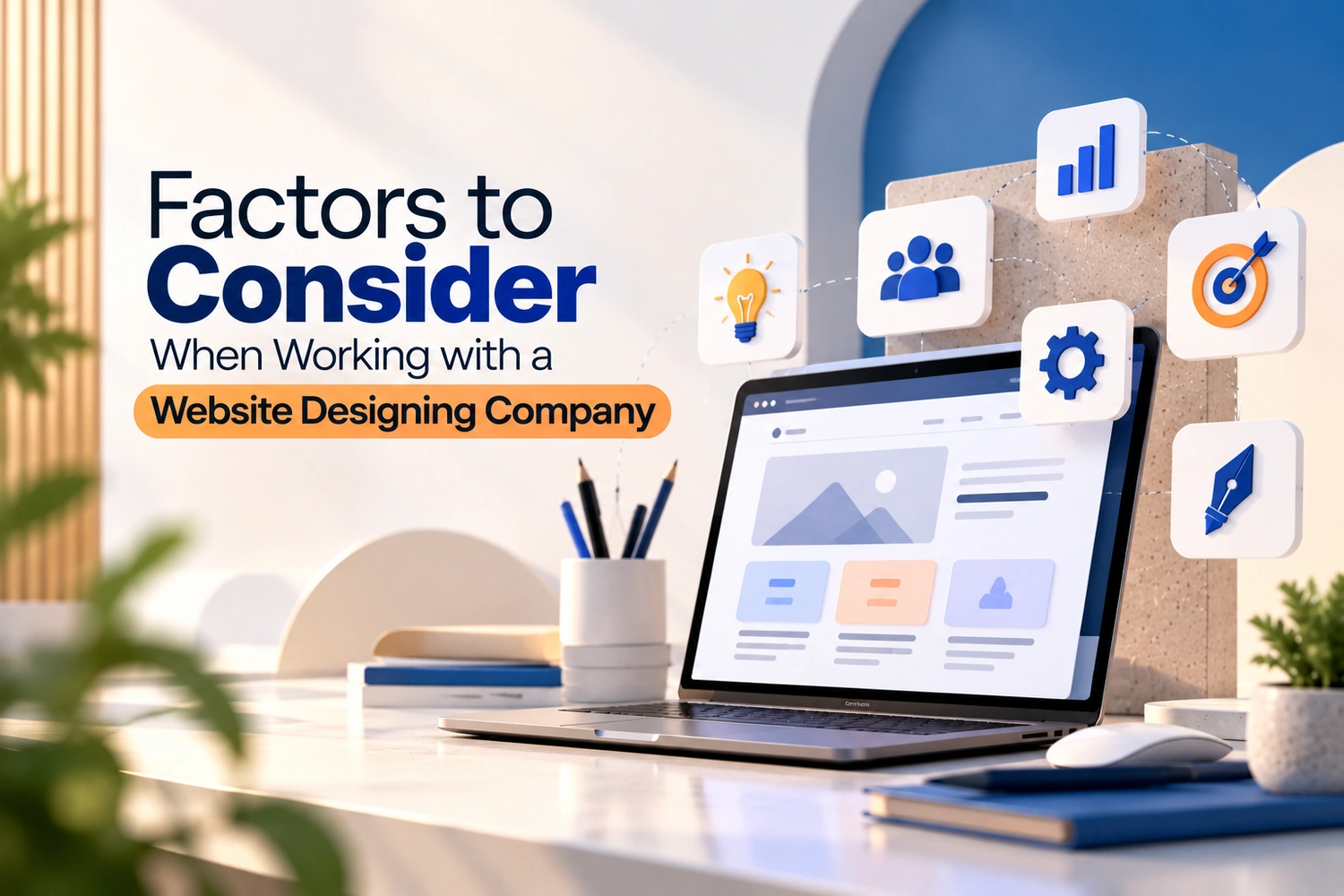 5 Factors to Consider When Working with a Website Designing Company