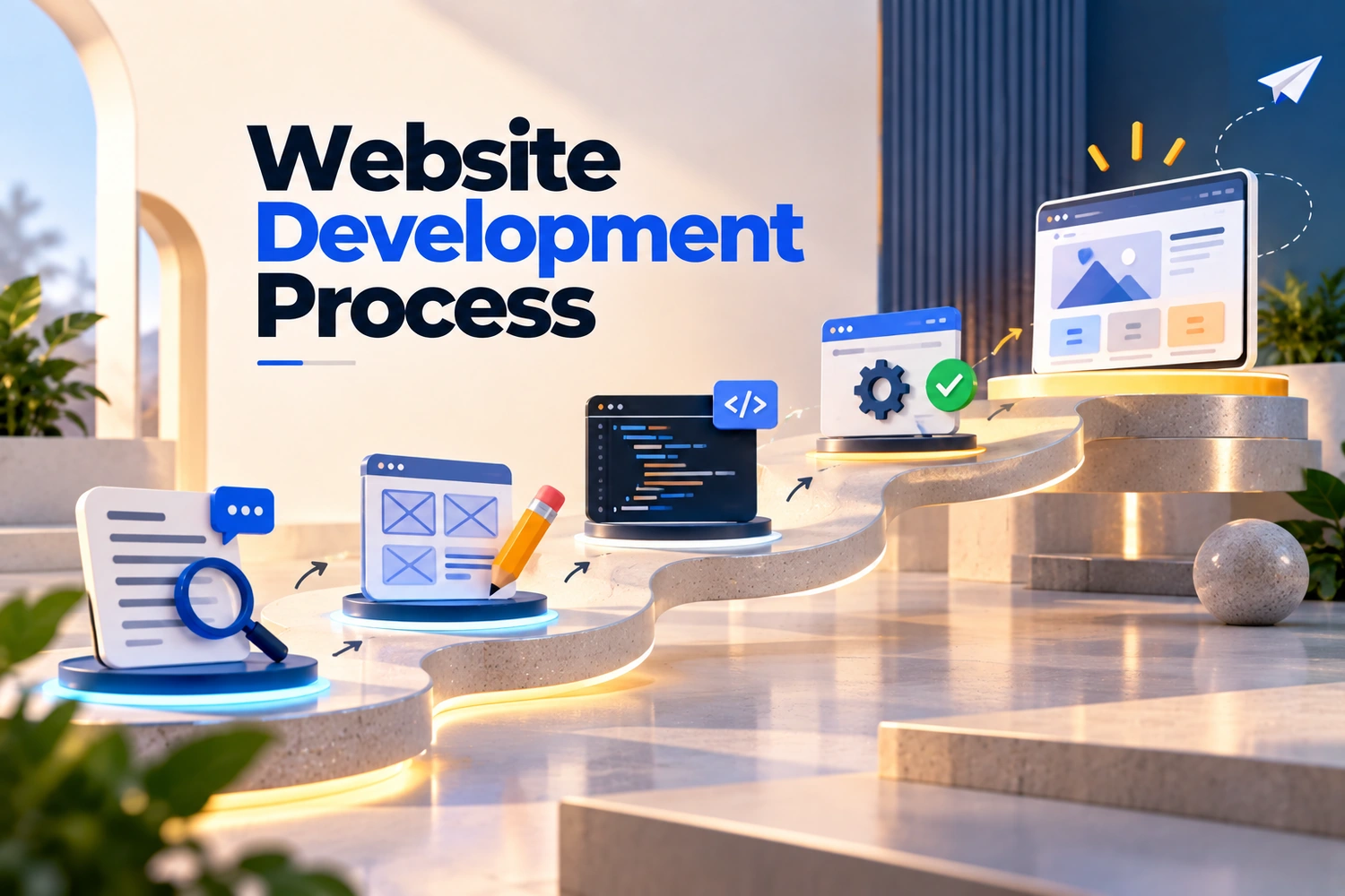 Website Development Process: 8 Steps From Brief to Launch